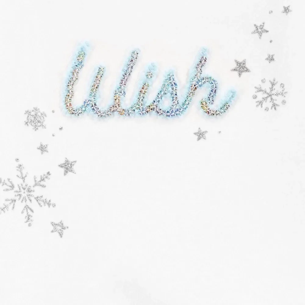 Carter’s 2 piece wish top & snowflake leggings set